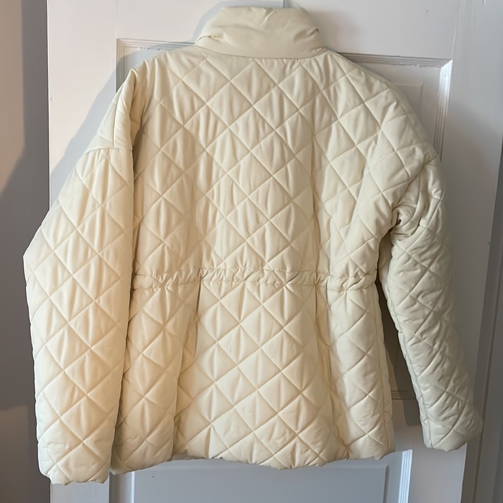 Missguided Quilted Jacket With Drawstring Waist - image 5